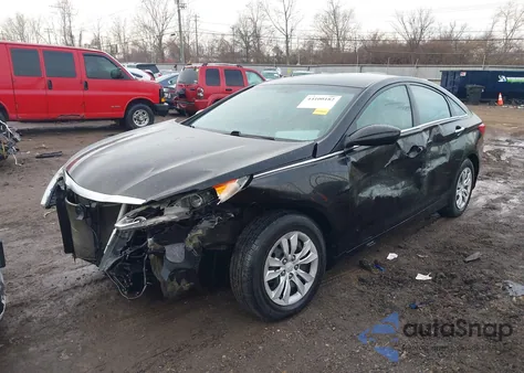 2011 Hyundai Sonata Gls из США, поврежденный, VIN 5NPEB4AC3BH206953